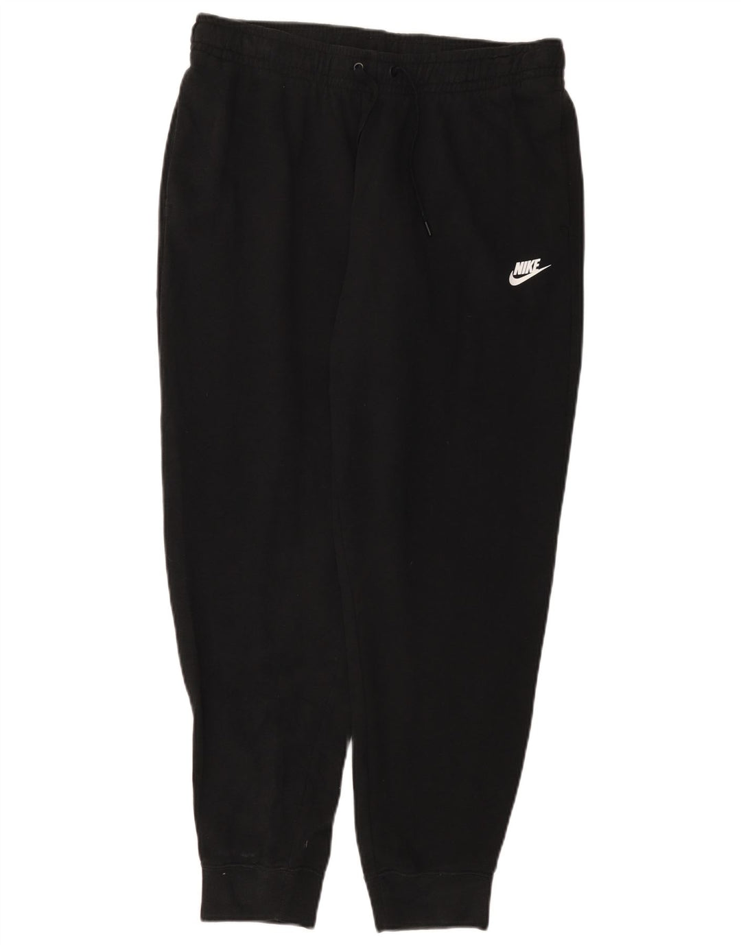 Nike Mens Tracksuit Trousers Joggers Large Black Cotton