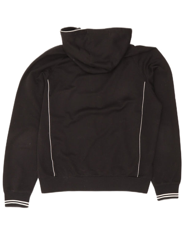 Brugi Mens Zip Hoodie Sweater Medium Black Polyester