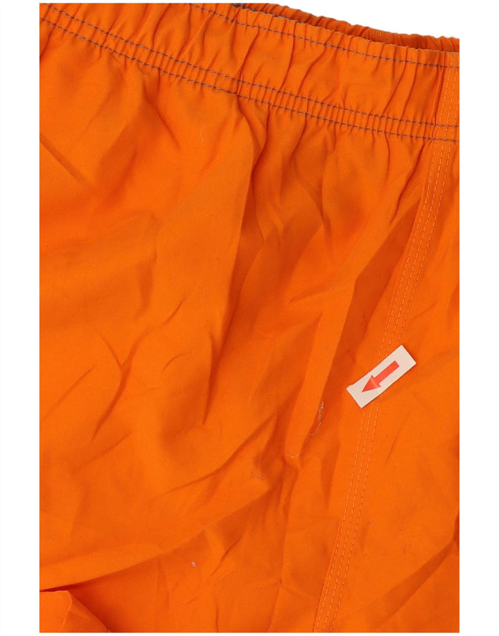 Champion Mens Graphic Swimming Shorts XL  Orange Polyester