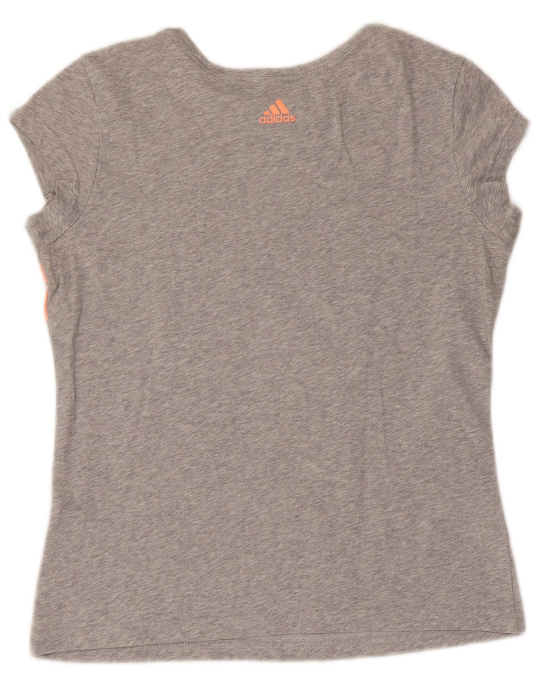 Adidas Womens Graphic T-Shirt Top UK 8/10 Small Grey