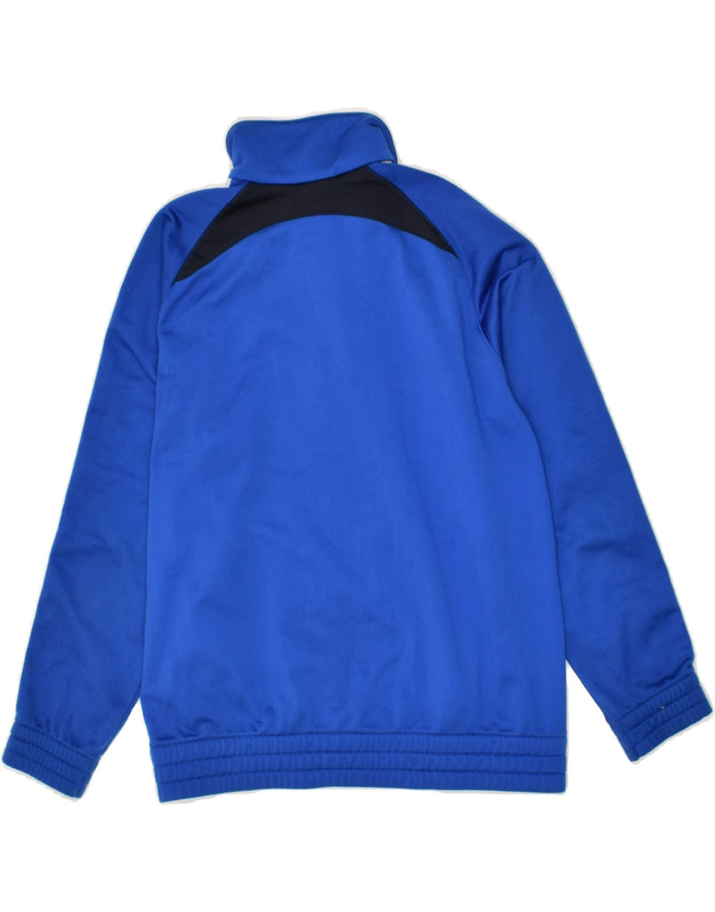 ADIDAS Boys Tracksuit Top Jacket 9-10 Years Blue Polyester | Vintage Adidas | Thrift | Second-Hand Adidas | Used Clothing | Messina Hembry 