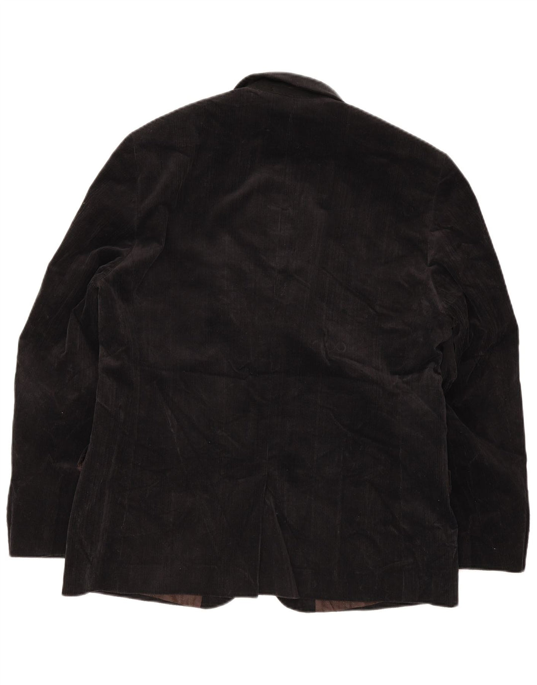 Jasper Conran Mens 2 Button Corduroy Blazer Jacket UK 40 Large Black Cotton