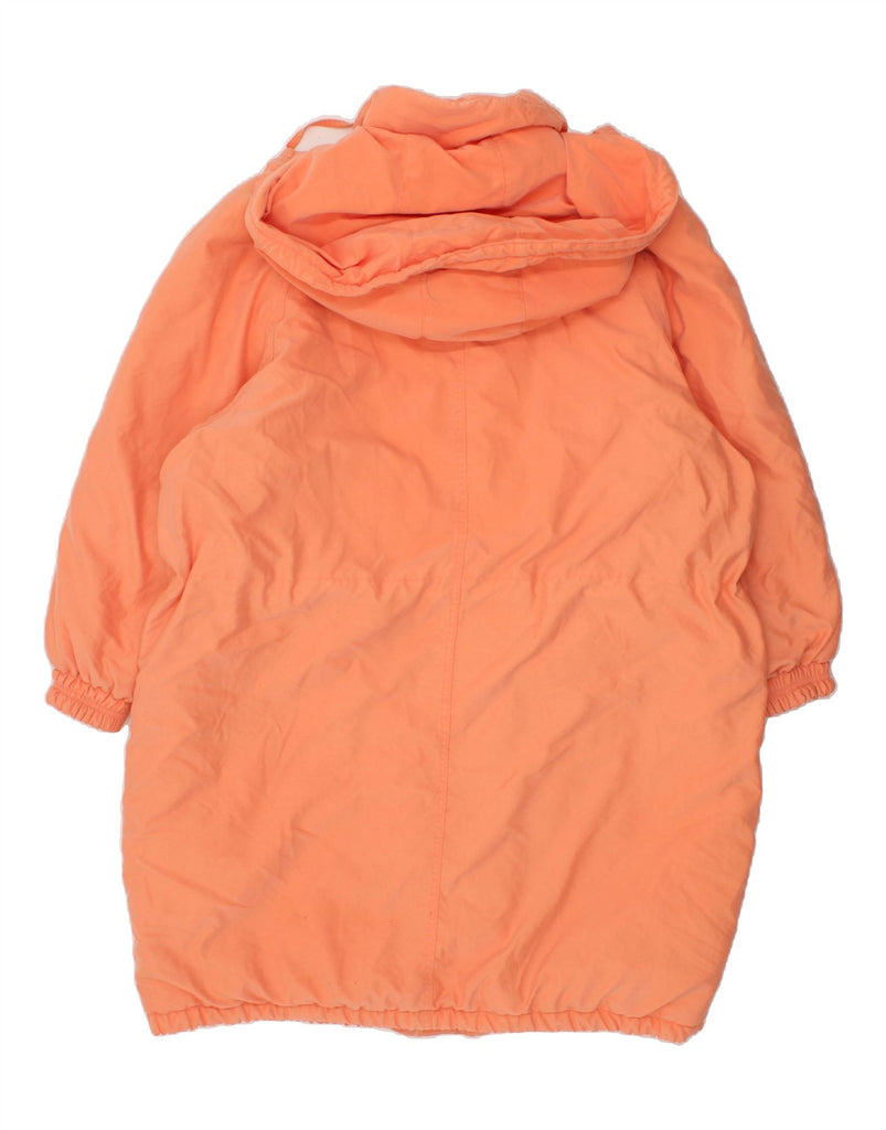 SYMPATEX Womens Oversized Padded Coat UK 16 Large Orange Polyester Vintage Sympatex and Second-Hand Sympatex from Messina Hembry 