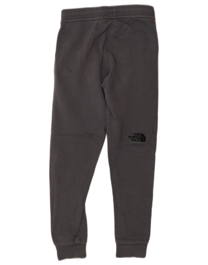 The North Face Boys Tracksuit Trousers Joggers 7-8 Years Small  Grey Cotton