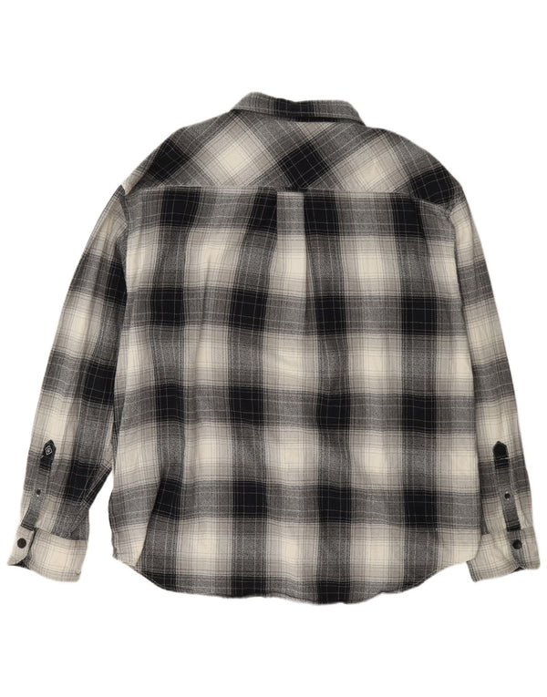 Gant Mens Relaxed Fit Flannel Shirt Size 43/44 17 XL Multicoloured Check