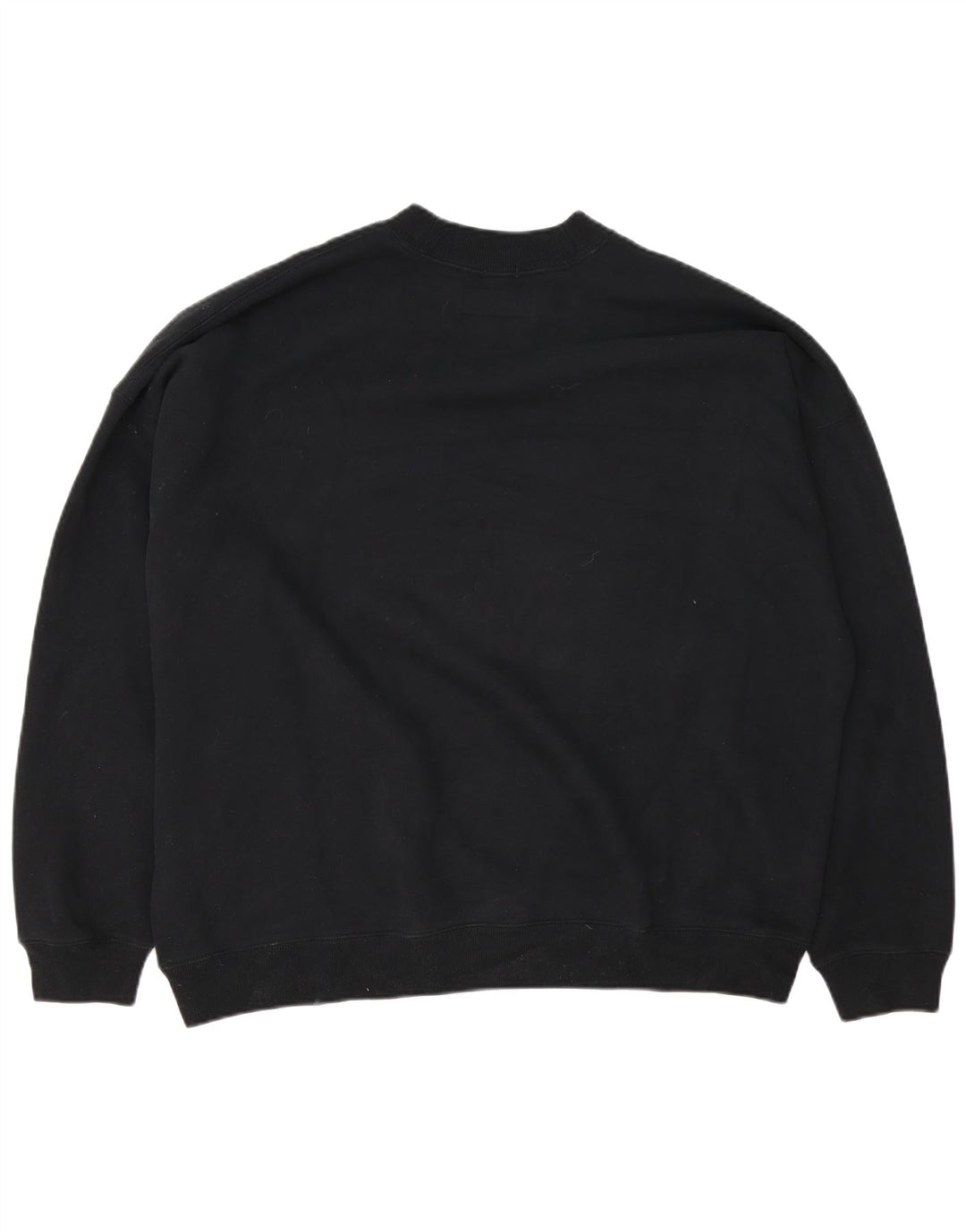 Abercrombie & Fitch Mens Oversized Sweatshirt Jumper XL Black Cotton
