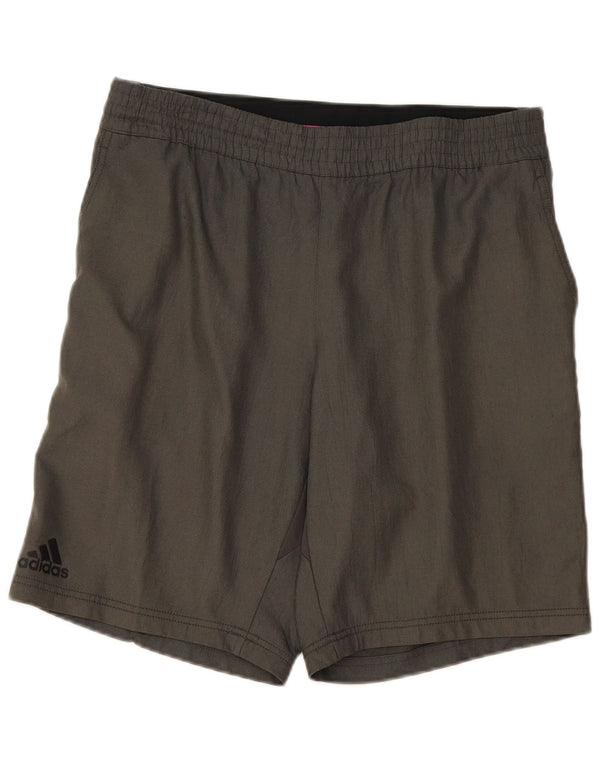 Adidas Mens Climacool Sport Shorts Large Grey Polyester