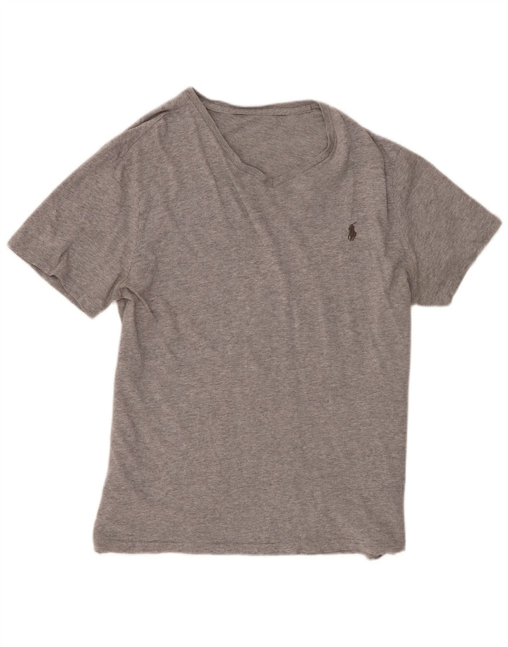 Polo Ralph Lauren Mens T-Shirt Top Medium Grey Cotton