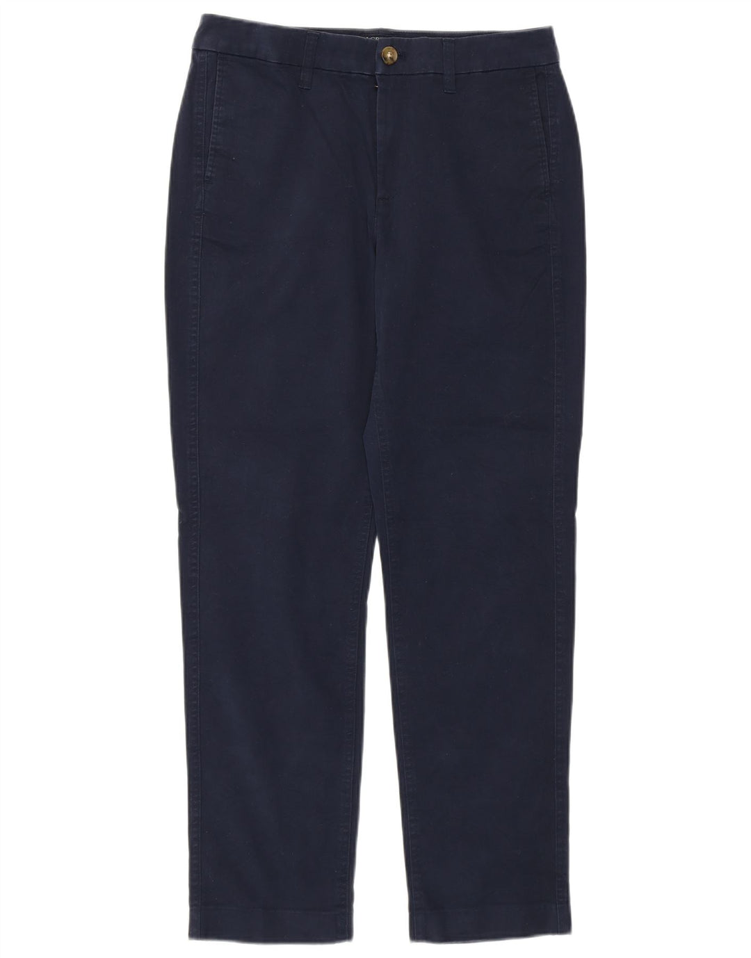 J. Crew Womens Chino Trousers US 4 Small W28 L27  Navy Blue Classic