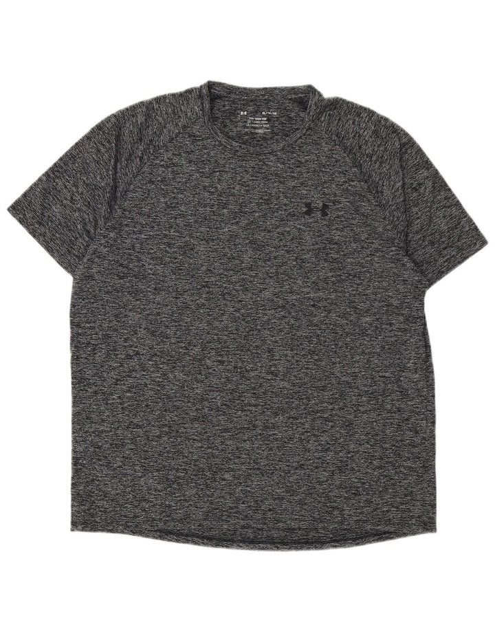UNDER ARMOUR Mens T-Shirt Top XL Grey Flecked