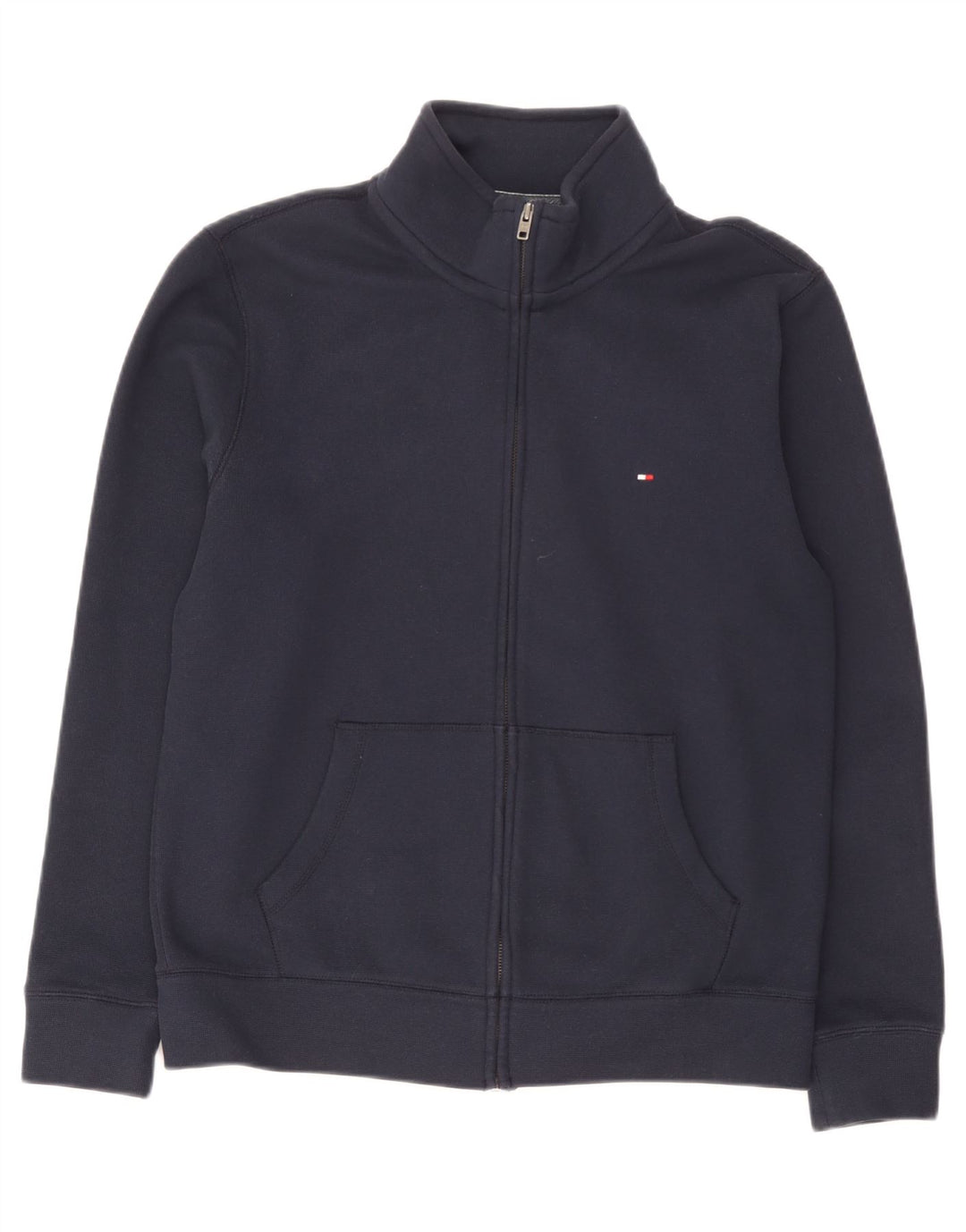 Tommy Hilfiger Mens Tracksuit Top Jacket XL Navy Blue Polyester