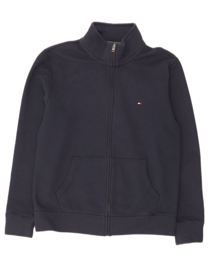 Tommy Hilfiger Mens Tracksuit Top Jacket XL Navy Blue Polyester