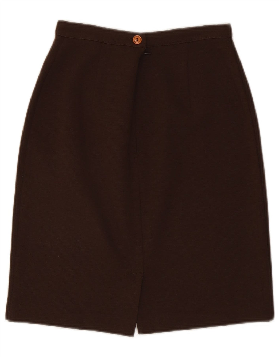 Roccobarocco Womens 5 Button 2 Piece Skirt Set UK 10 Small W23  Brown Army