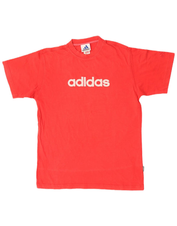 Adidas Boys Graphic T-Shirt Top 15-16 Years Red