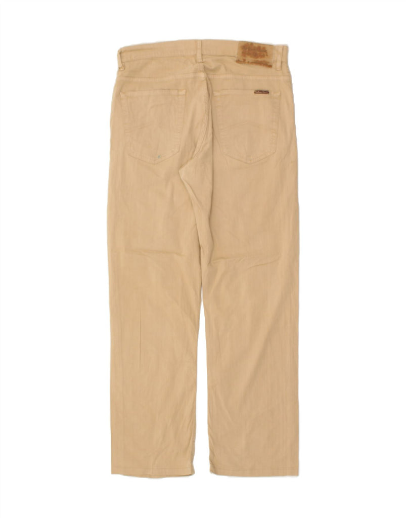 MARLBORO CLASSICS Mens Straight Casual Trousers W34 L30 Beige Cotton | Vintage Marlboro Classics | Thrift | Second-Hand Marlboro Classics | Used Clothing | Messina Hembry 