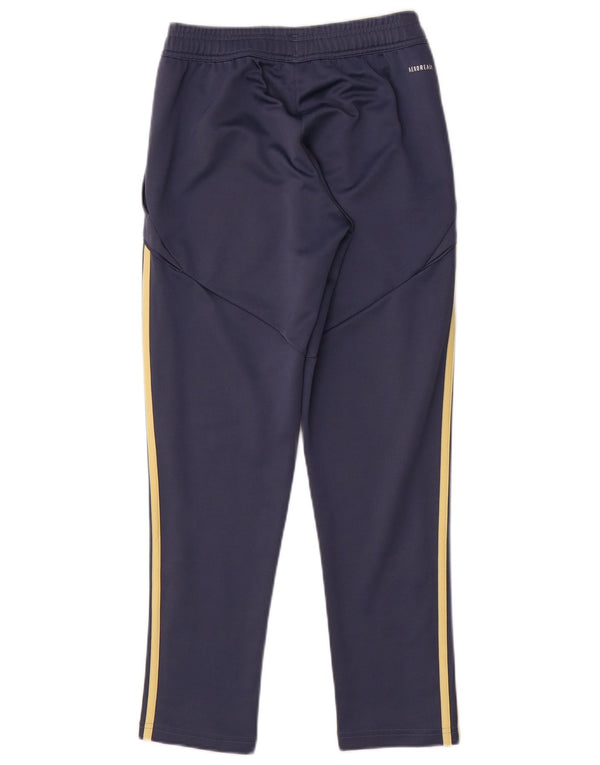 Adidas Boys Munster Rugby Graphic Tracksuit Trousers 11-12 Years  Navy Blue
