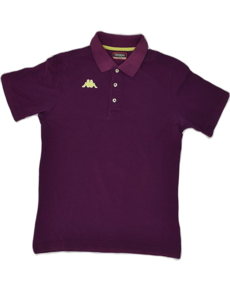 KAPPA Mens Polo Shirt Small Purple Cotton | Vintage Kappa | Thrift | Second-Hand Kappa | Used Clothing | Messina Hembry 