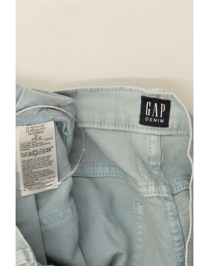 Gap Womens Cropped Jeans W32 L26 Blue Cotton