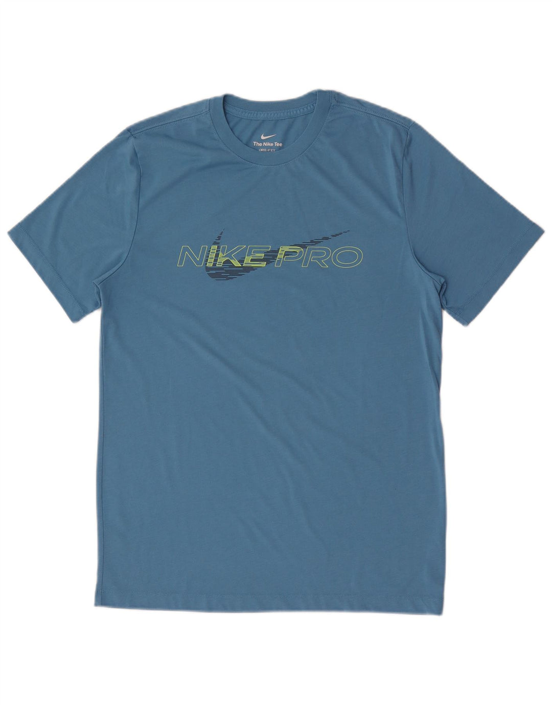 Nike Mens Dri Fit Graphic T-Shirt Top Medium Blue