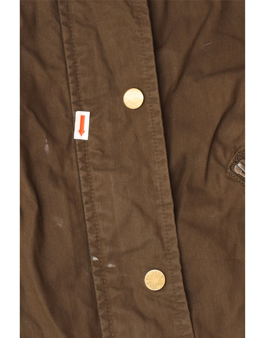 JACK WILLS Womens Utility Jacket UK 8 Small  Khaki Cotton