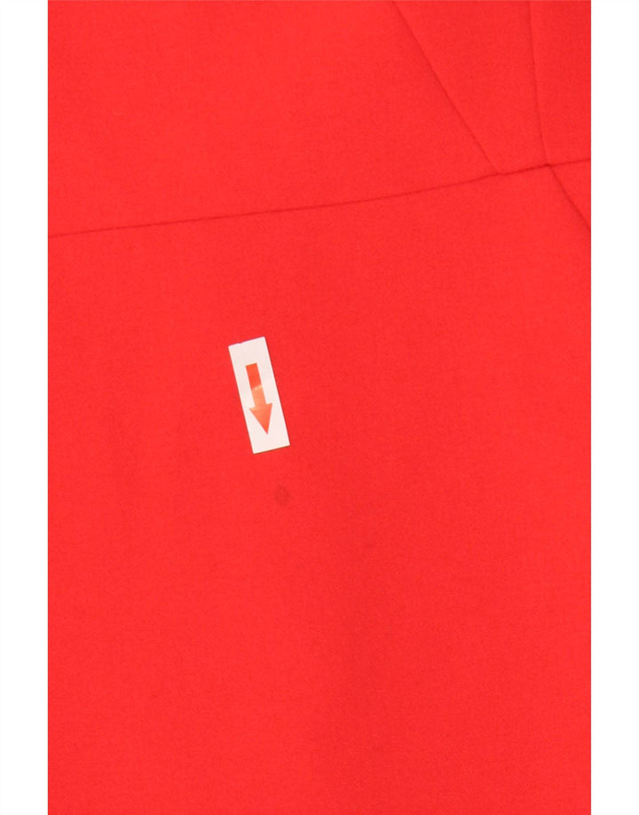 L.K. Bennett Womens Sheath Dress UK 14 Medium Red Polyester