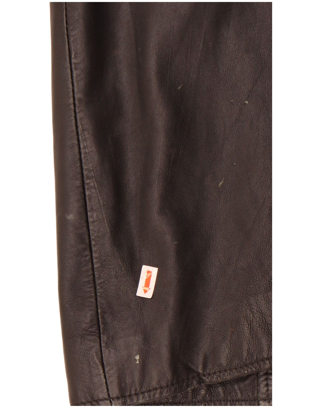Gipsy Womens Leather Coat UK 12 Medium Brown