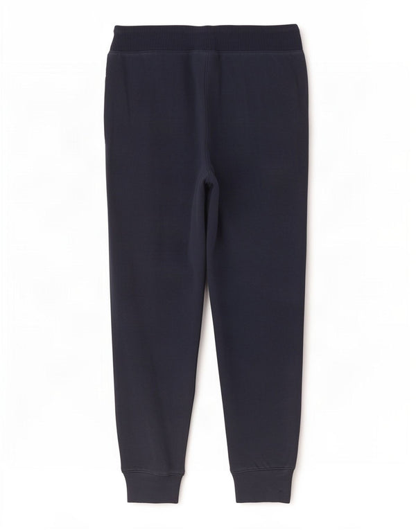 Fila Womens Tracksuit Trousers Joggers UK 14 Medium Navy Blue Cotton