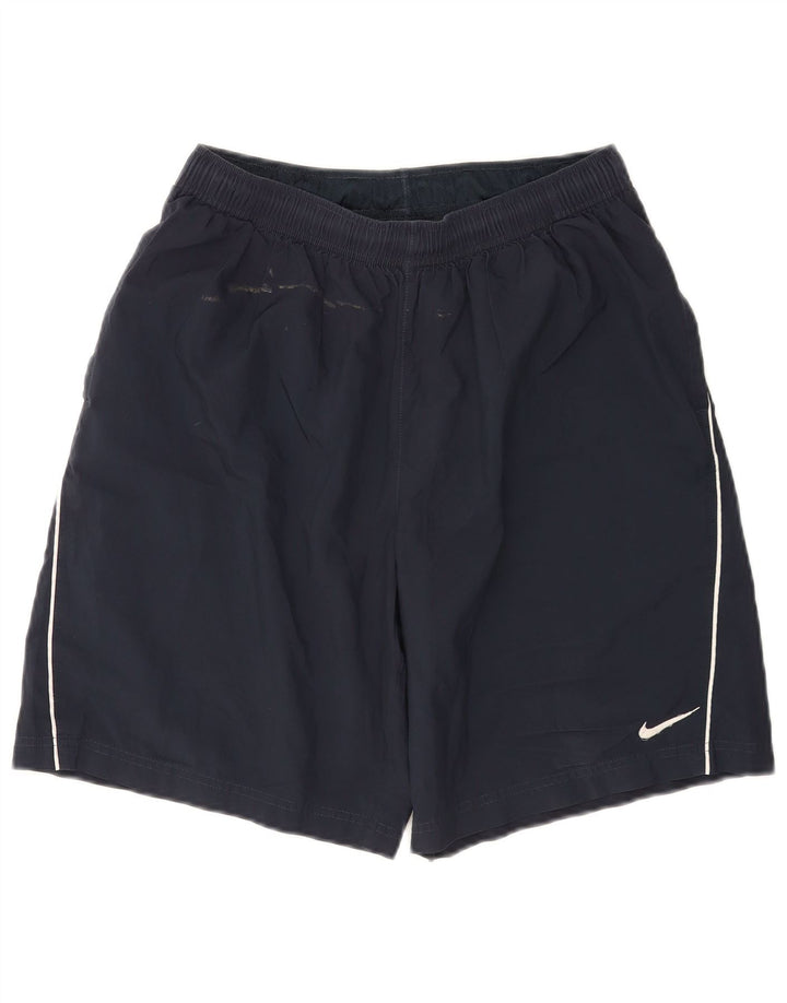 Nike Mens Dri Fit Sport Shorts Medium  Navy Blue Polyester
