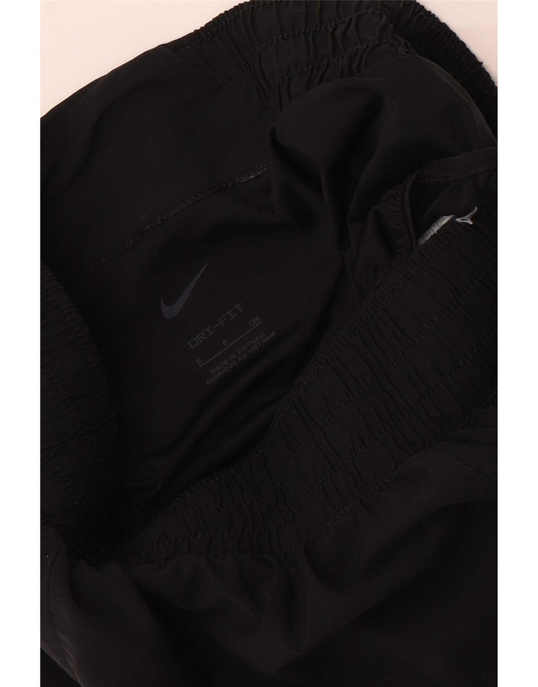 Nike Womens Graphic Sport Shorts UK 10 Small Black Polyester