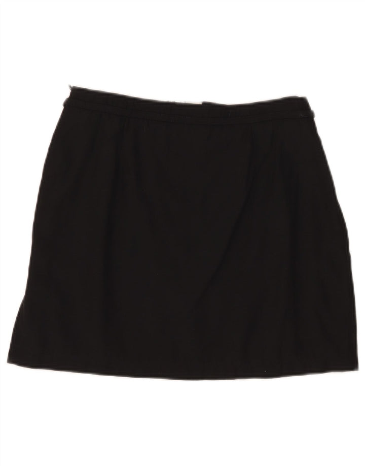 Moschino Womens Mini Skirt IT 40 Small W27 Black Acetate