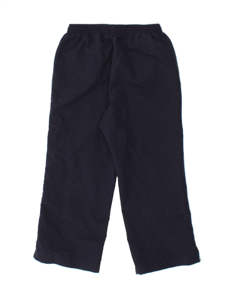 DIADORA Girls Tracksuit Trousers 7-8 Years  Navy Blue Polyester Vintage Diadora and Second-Hand Diadora from Messina Hembry 