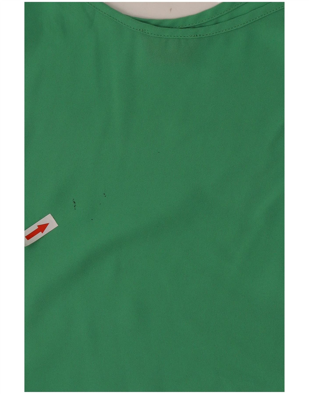 Topshop Womens Cami Top UK 10 Small Green Polyester