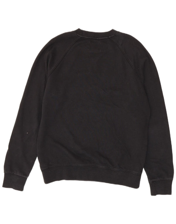 Calvin Klein Jeans Mens Graphic Sweatshirt Jumper Large Black Cotton