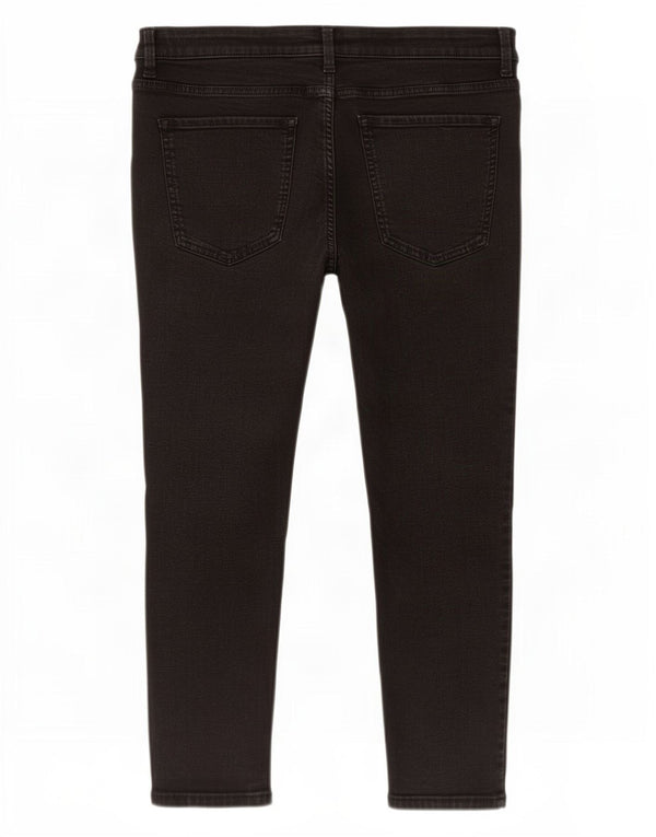 Marks & Spencer Womens The Ivy Crop Skinny Jeans UK 18 XL W34 L26 Black
