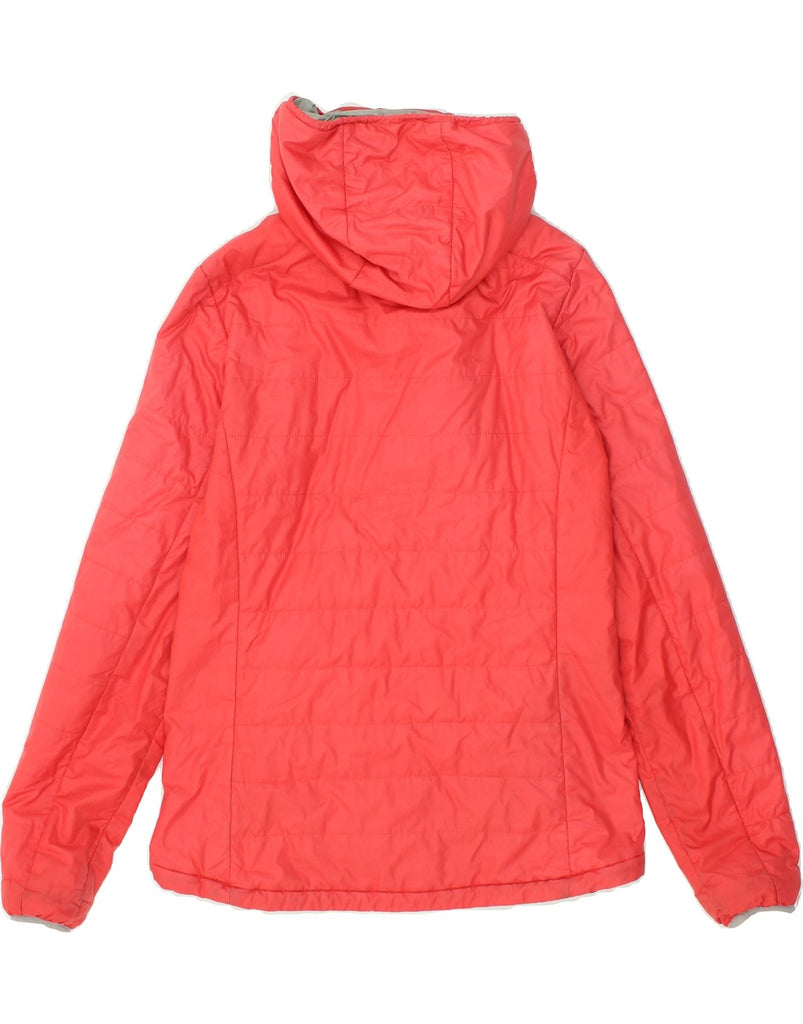 FINISTERRE Womens Hooded Windbreaker Jacket UK 8 Small Red Polyester | Vintage Finisterre | Thrift | Second-Hand Finisterre | Used Clothing | Messina Hembry 