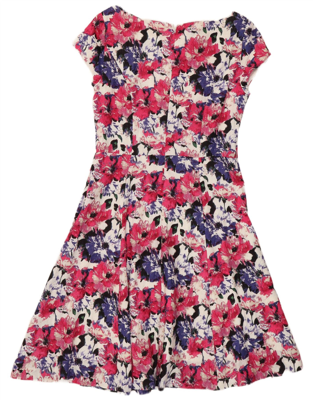 Laura Ashley Womens Regular Tea Dress UK 12 Medium Multicoloured Floral