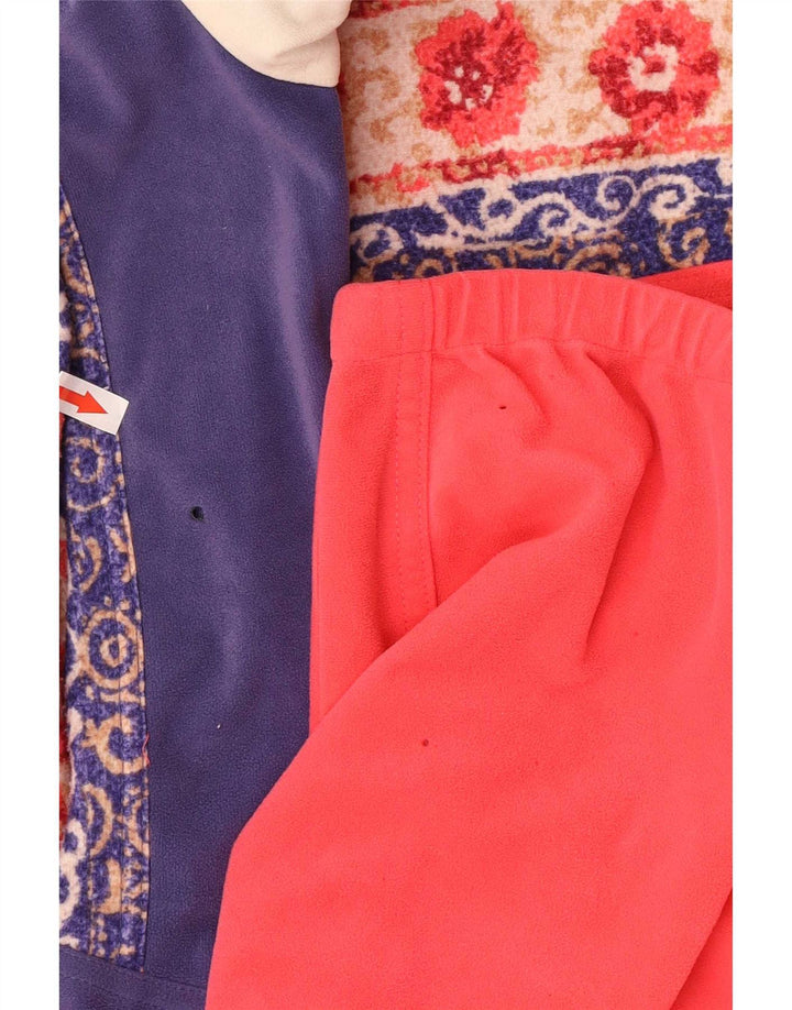 Diadora Womens Oversized Tracksuit Top Jacket UK 14 Medium Pink Floral