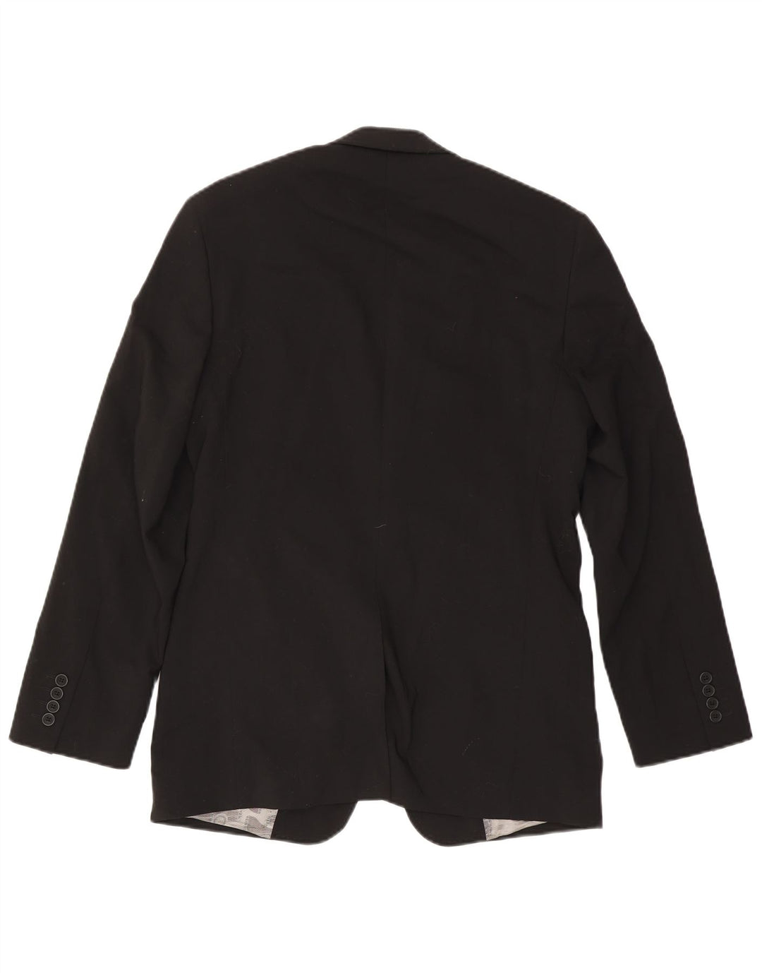 Ted Baker Mens 2 Button Blazer Jacket UK 38 Medium Black Wool