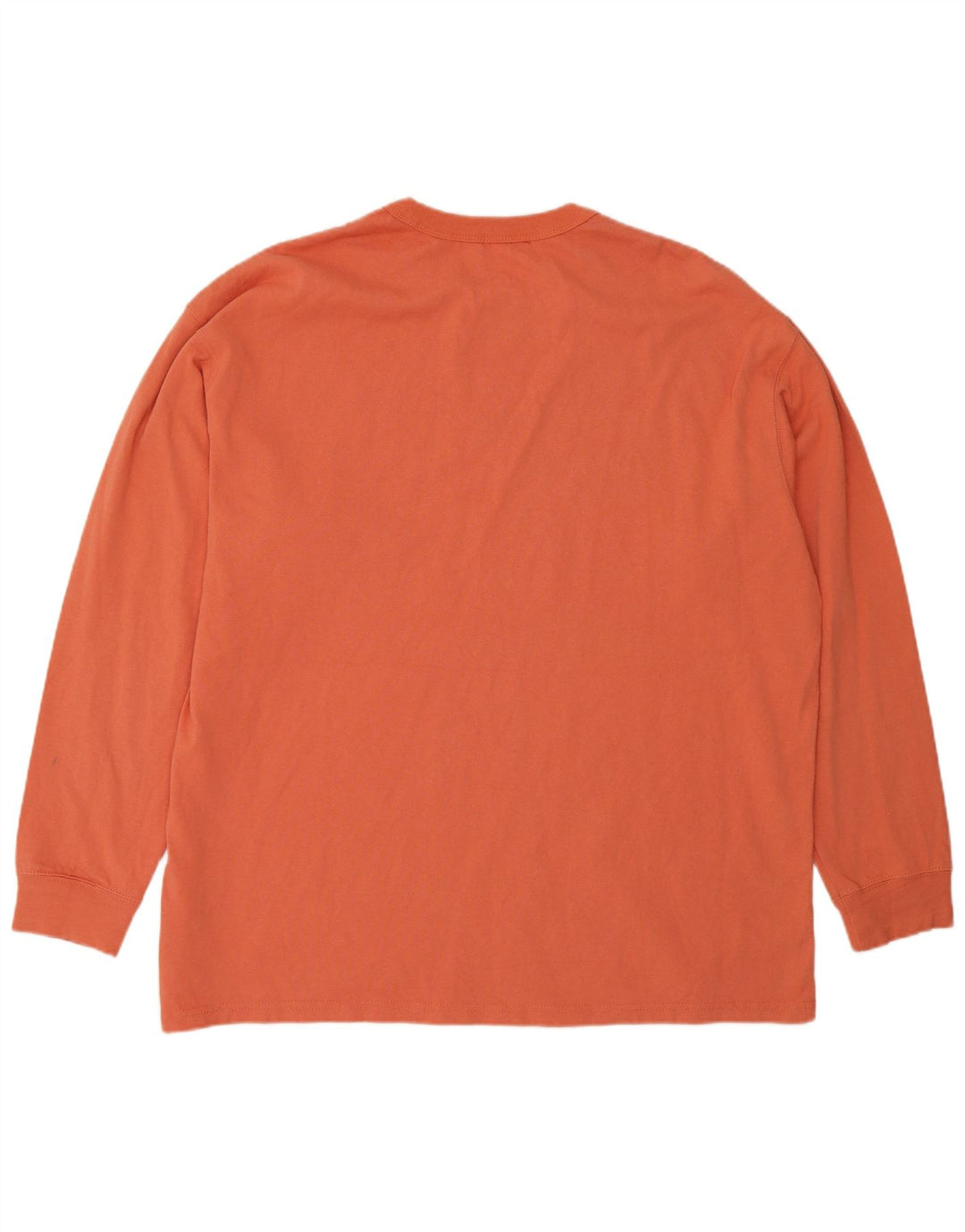 Nike Mens Loose Fit Top Long Sleeve XL Orange Cotton