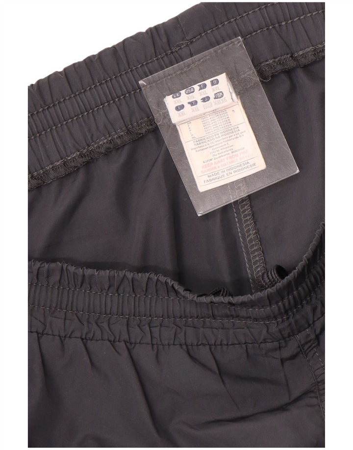 Adidas Womens Sport Shorts UK 22 2XL  Grey Polyester