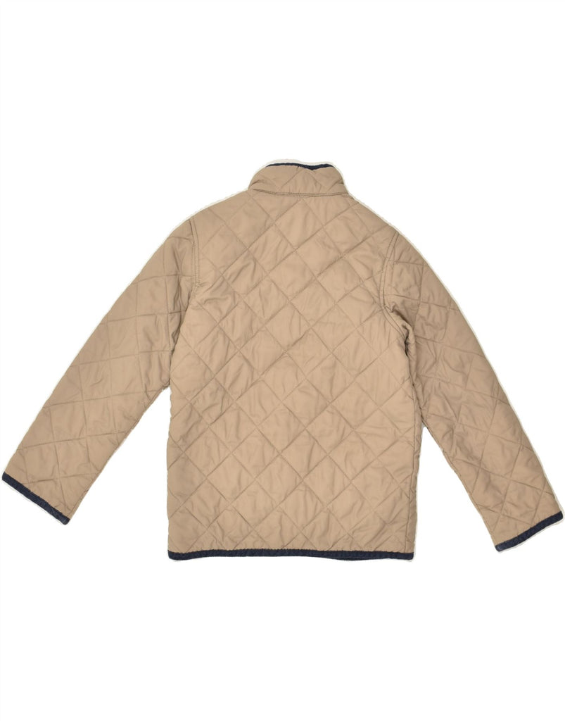 BENETTON Boys Quilted Jacket 6-7 Years Small  Beige Polyamide | Vintage Benetton | Thrift | Second-Hand Benetton | Used Clothing | Messina Hembry 