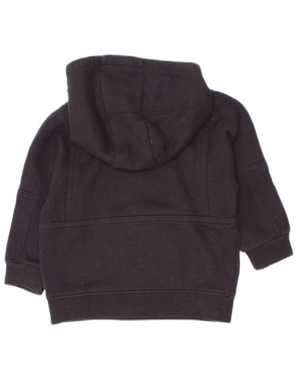 Nike Baby Boys Graphic Hoodie Jumper 12-18 Months Black Cotton