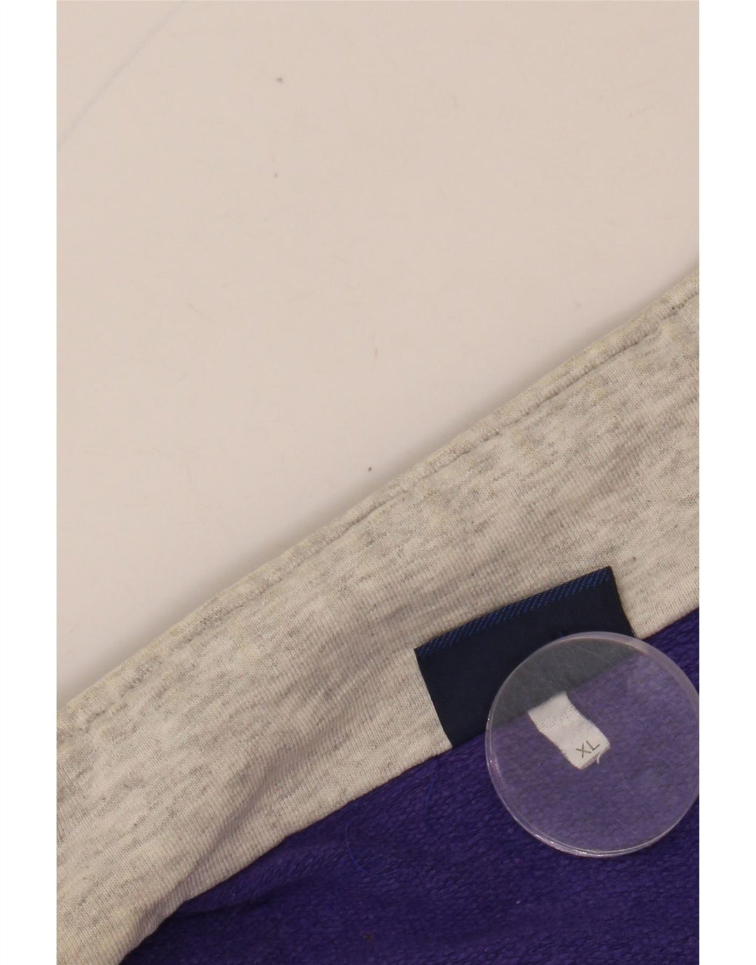 ASICS Mens Graphic Tracksuit Top Jacket XL Grey Colourblock