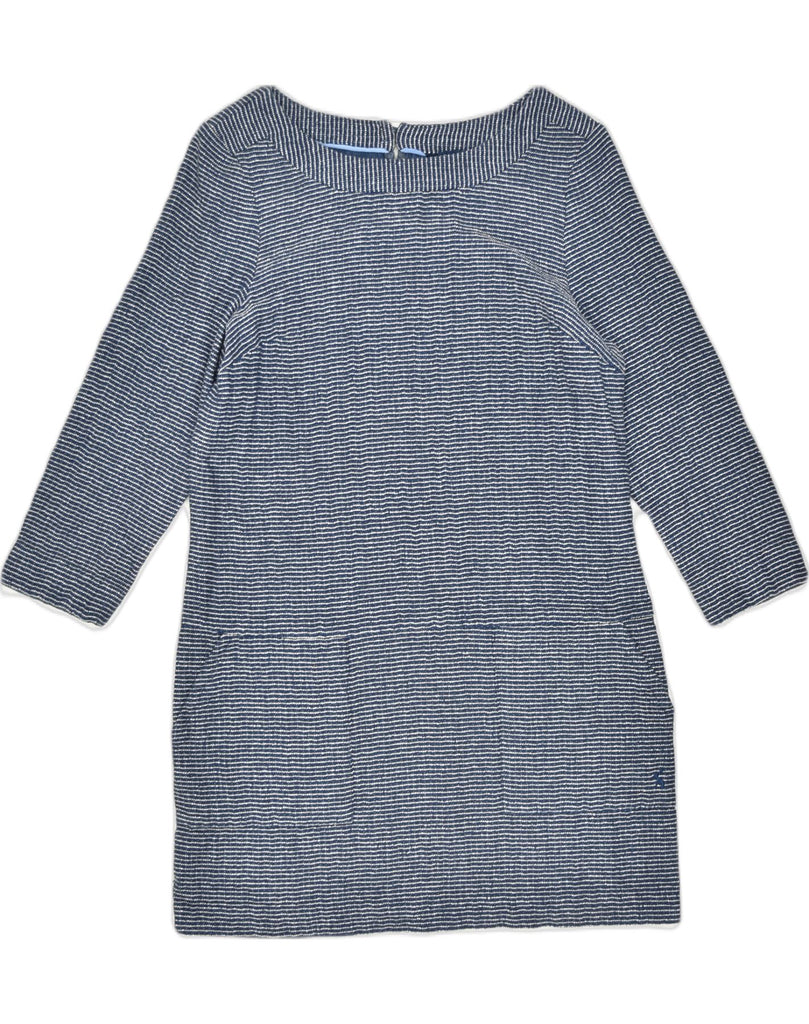 JOULES Womens Jumper Dress UK 8 Small Blue Cotton | Vintage | Thrift | Second-Hand | Used Clothing | Messina Hembry 