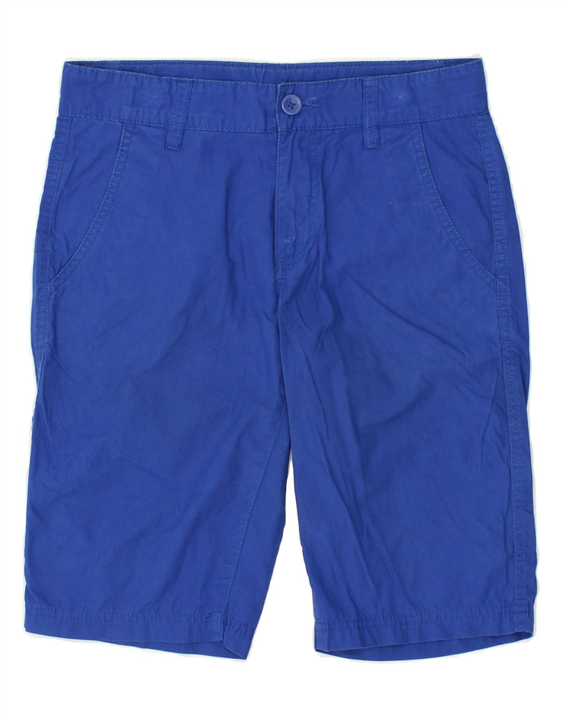 BENETTON Boys Chino Shorts 15-16 Years W29  Blue Cotton | Vintage Benetton | Thrift | Second-Hand Benetton | Used Clothing | Messina Hembry 