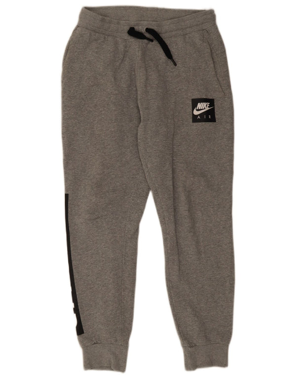 Nike Mens Air Graphic Tracksuit Trousers Joggers Small  Grey Cotton
