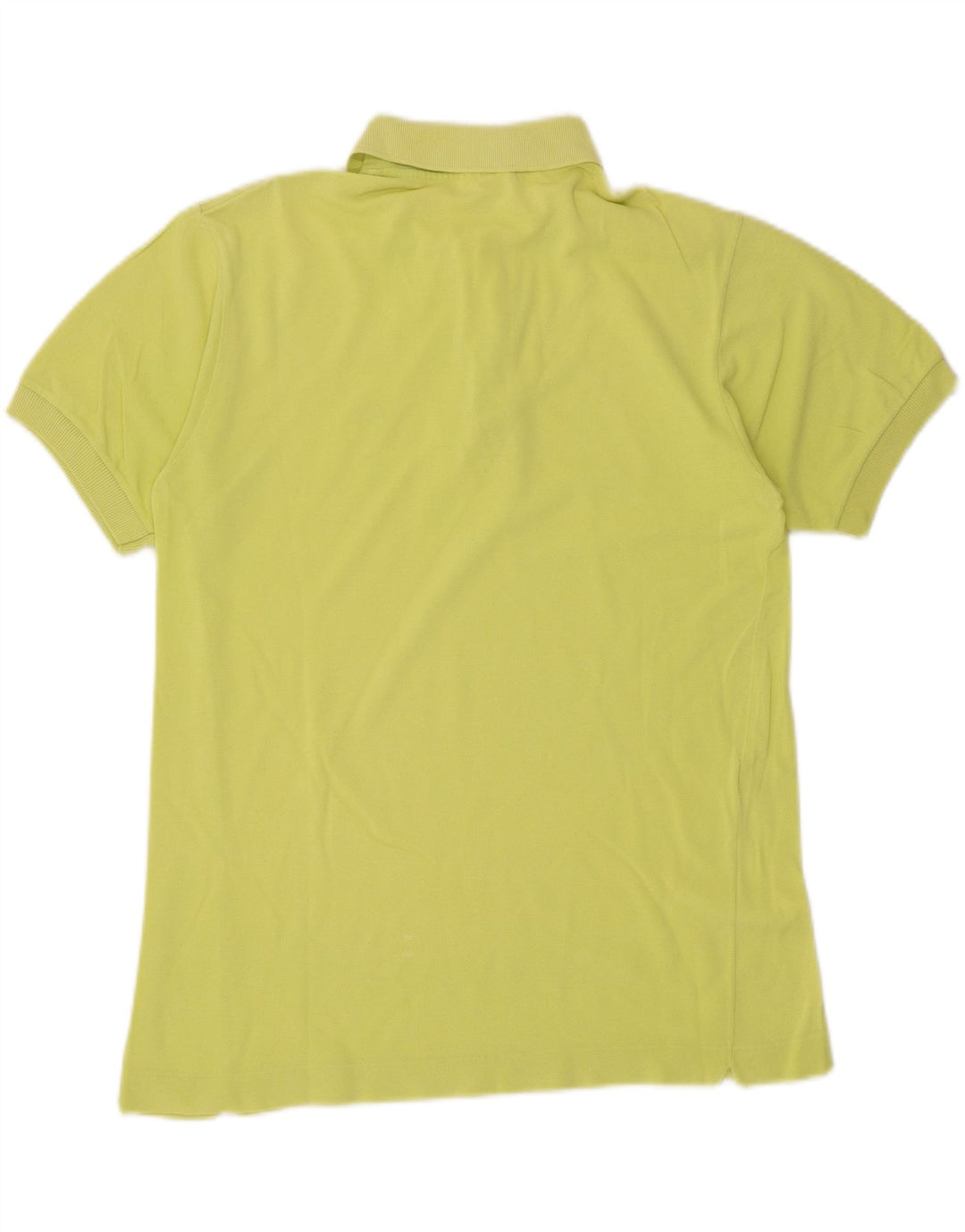 LACOSTE Mens Polo Shirt Size 4 Medium Yellow Cotton Vintage Lacoste and Second-Hand Lacoste from Messina Hembry 