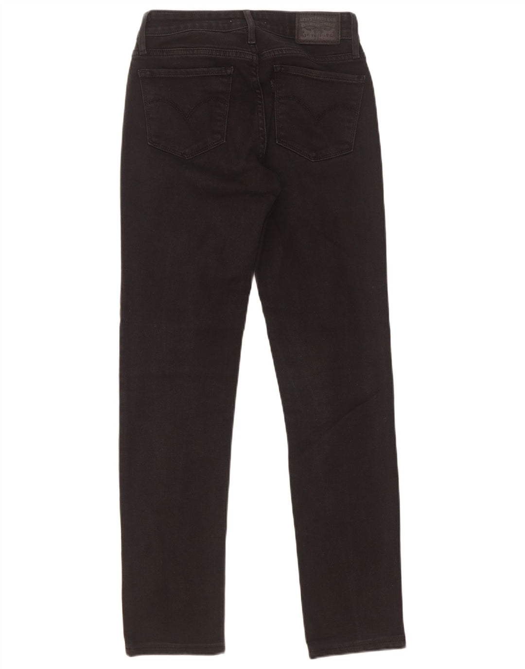 Levi's Womens 712 Slim Jeans W25 L29 Black