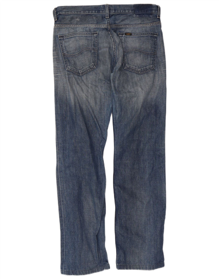 Lee Mens Straight Jeans W32 L31 Blue