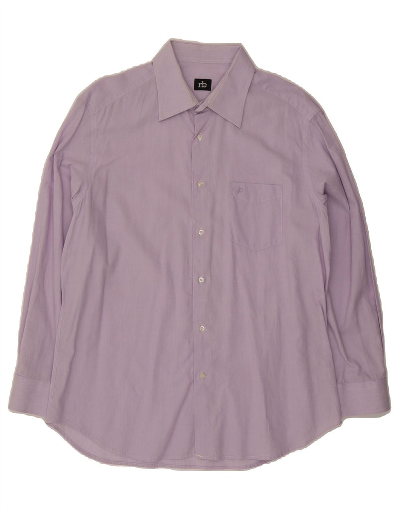 ROCCOBAROCCO Mens Shirt Size 17 1/2 44 XL Pink Vintage Roccobarocco and Second-Hand Roccobarocco from Messina Hembry 